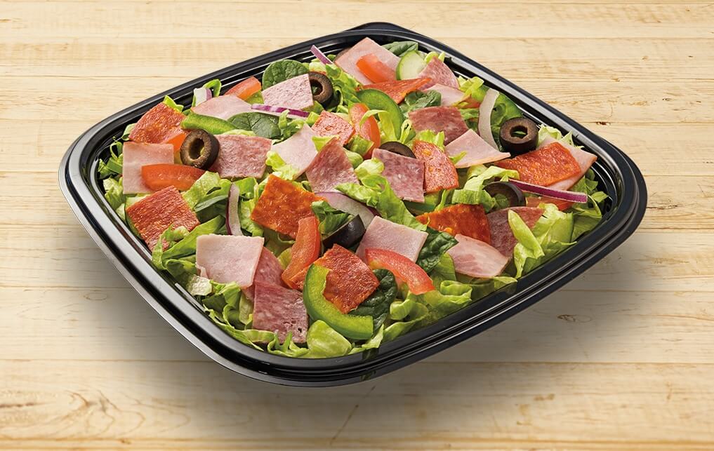 italian bmt salad from subway