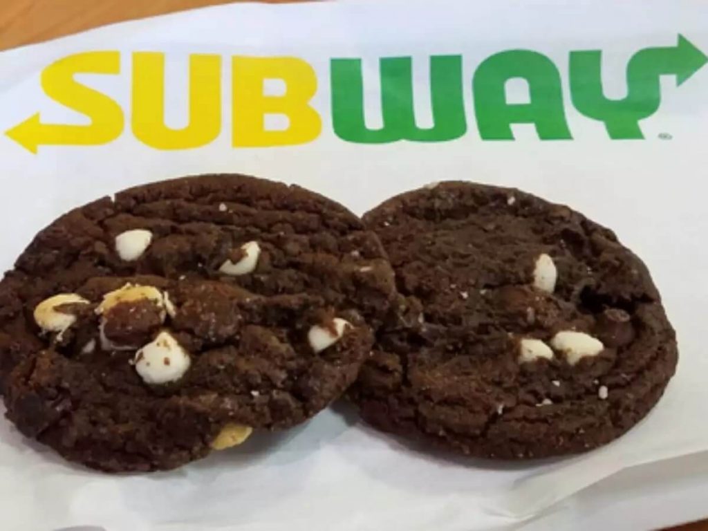 subway sides choco chips cookies