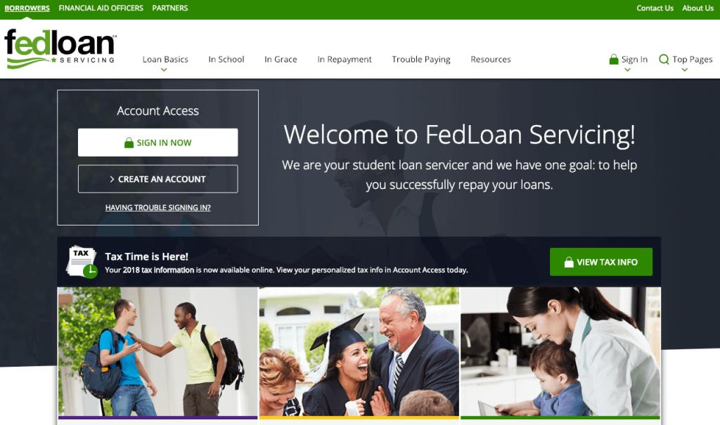 myfedloan login